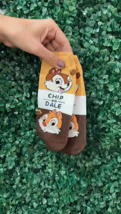 Soquetes Chip Dale - Talles niños en internet