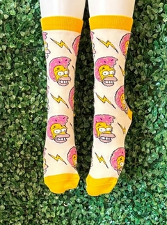 Medias Simpsons - Homero Punk - Tienda Regalona
