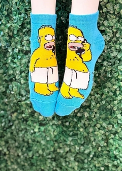 Soquetes Simpsons - Homero Toalla - Tienda Regalona