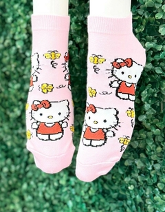Soquetes Hello Kitty rosa - Tienda Regalona