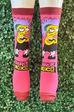 Medias Simpsons - Lisa Girls Rocks en internet