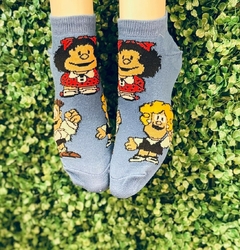 Soquetes Mafalda - Amigos - Tienda Regalona