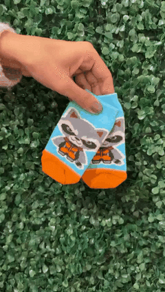 Soquetes Mapache - Talles niños en internet