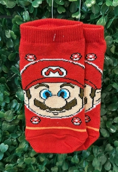 Soquetes Mario Face - Talles niños - comprar online