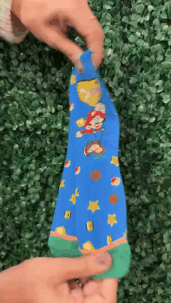 Medias Mario Mix - Talles niños en internet