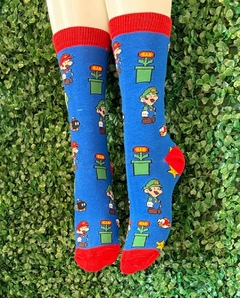 Medias Mario Bros Mix Game - Tienda Regalona