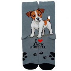 Medias Pet Lovers - I Love Jack Russell