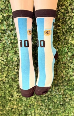 Medias Messi 10 Argentina - Tienda Regalona