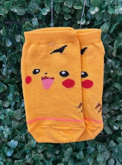 Soquete Pikachu Pokemon - Talles niños - comprar online