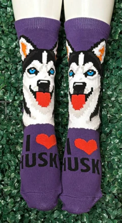 Medias I Love Husky en internet