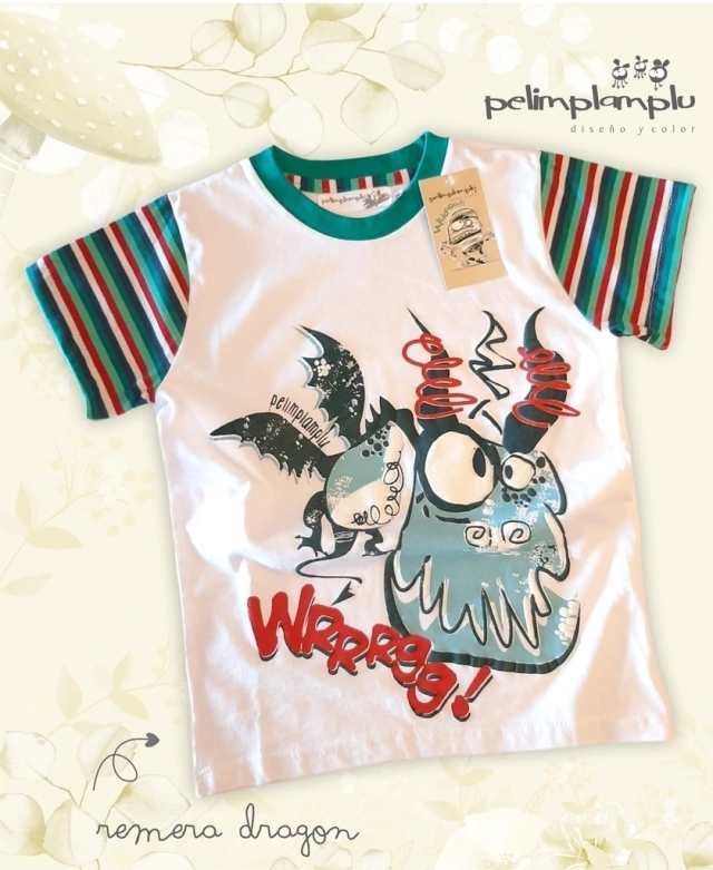 Pelimplamplu remera dragon