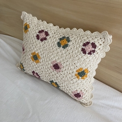 Almohadón Alba- Tejido Crochet - tienda online