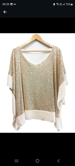 Blusa brillos - comprar online