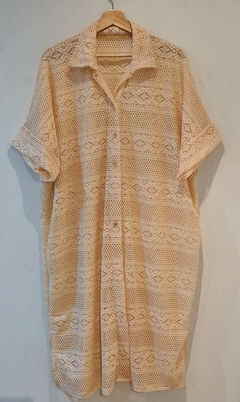 Maxi Camisa Crochet en internet