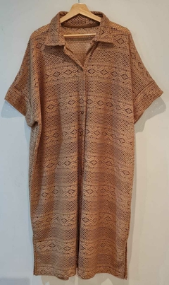 Maxi Camisa Crochet - tienda online