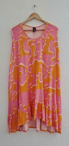 Vestido con volados