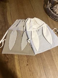 Mochila de tela orejitas
