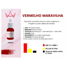 Kit Rainha da Micro Pigmentos para Lábios e Sobrancelhas - loja online