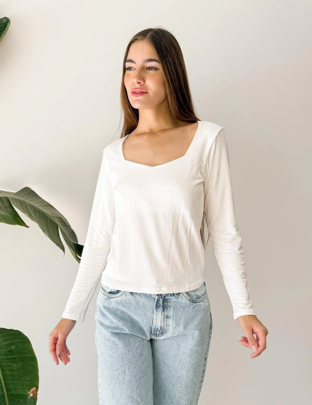 CAMISETA CUELLO ESPEJO