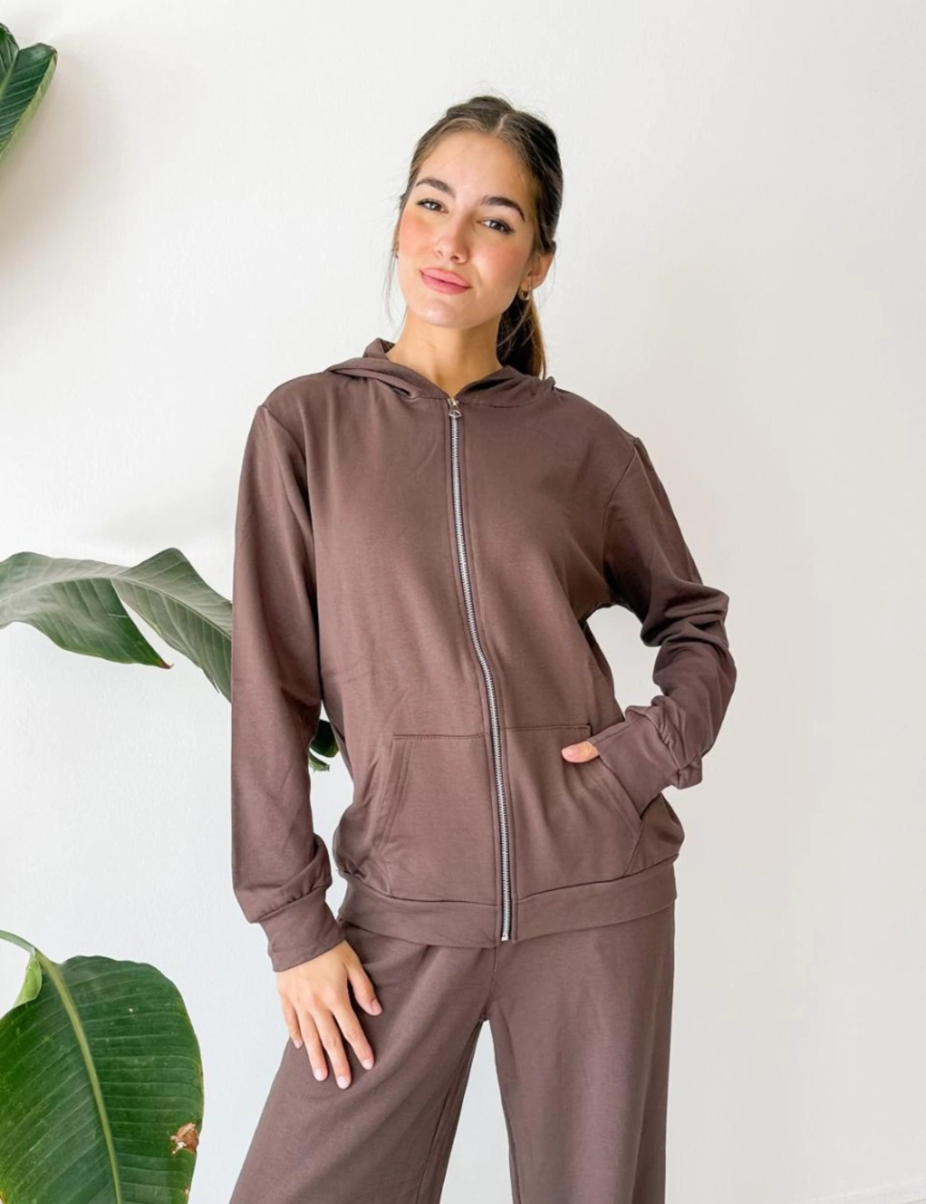 CAMPERA CLÁSICA RUSTICO CON FRISA