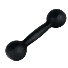 Halter Em Ferro Fundido Preto 10kg