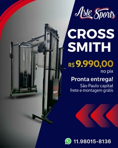 Crossover com Smith Machine - Profissional AS
