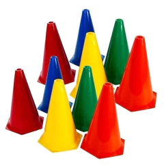 Kit C/ 10 Unidades Cone Agilidade 24cm