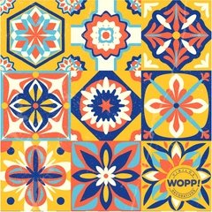 Mosaicos mostaza cod 121