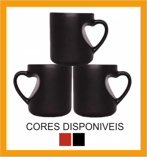 FCM10 - Caneca magica formato coração 325 ml