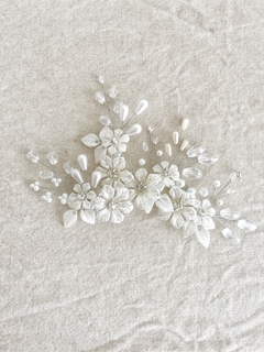 PINS HORIZONTINA PLATEADOS NOVIAS en internet