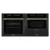 Conjunto de Fornos Tecno Vintage Preto Fosco 60CM