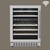 Adega 45 Garrafas Dual Zone Built-In Connect 127V Elettromec CV-2BI-45-XV-1ATC - Loja Espaco Gourmet