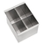Conjunto Canal Organizador Inox 60x18CM Tramontina com Acessórios