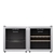 Conjunto com Adega 14 Garrafas e Frigobar 40 litros Elettromec 220V