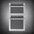 Conjunto Tecno Original com Forno TO73EXDB e Micro-ondas com Convecção TK38EXDB 220V - comprar online