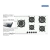 Imagem do Cooktop a Gás 86CM Vidro Branco e Trempes em Aço Carbono com 5 Queimadores Tramontina 94709371