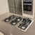 Cooktop Quadratto 6 queimadores 90CM Bivolt Elettromec CKG-6Q-90-XQ-3ZEB
