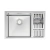 Cuba Quadrum 66x46CM Inox com 2 Cubas e Escorredores Tramontina 94008143 - comprar online