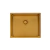 Cuba Quadrum 50x40CM Inox com Revestimento PVD Gold Tramontina 94007303 - comprar online