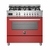 Fogão Bertazzoni Professional 90CM Vermelho 6 Bocas 220V PRO96L1EROT - comprar online