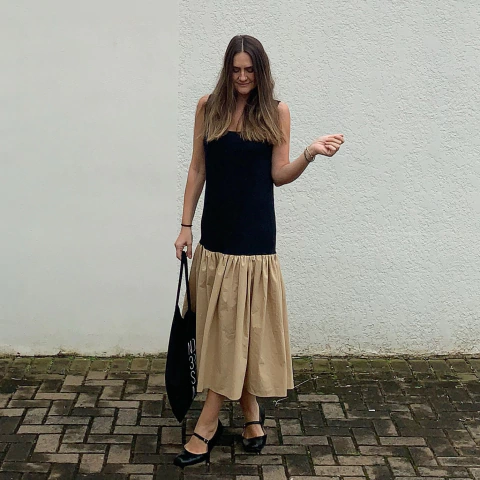 Vestido Cotton Regata