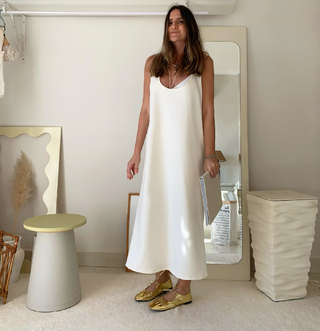 Vestido moletom midi - comprar online