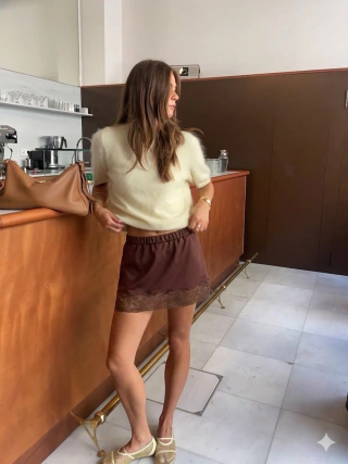 Saia de renda - loja online