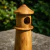 Farol marítimo decorativo em madeira natural torneado – Peça Artesanal Exclusiva - Container Decoração 