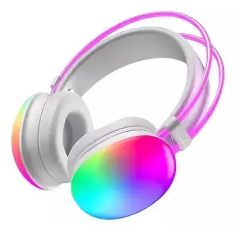 AURICULARES BLUETOOTH VINCHA LED RGB