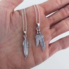 DIJES PLATA 925 PLUMA - comprar online