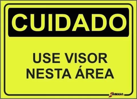 Placa de Use Visor Nesta Área