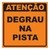 Placa de P23- Degrau Na Pista