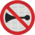 Placa de R20 - Proibido Acionar Buzina