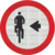 Placa de Trânsito - R35A – Sinalização Viária – Ciclista Transite À Esquerda